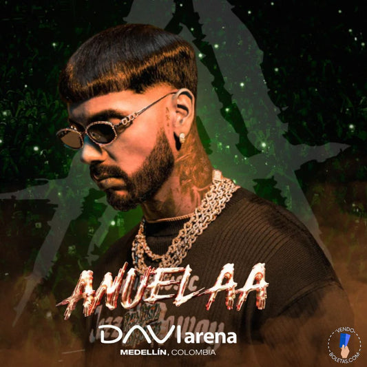ANUEL AA, REAL HASTA LA MUERTE TOUR 2026, EN EL DAVIARENA