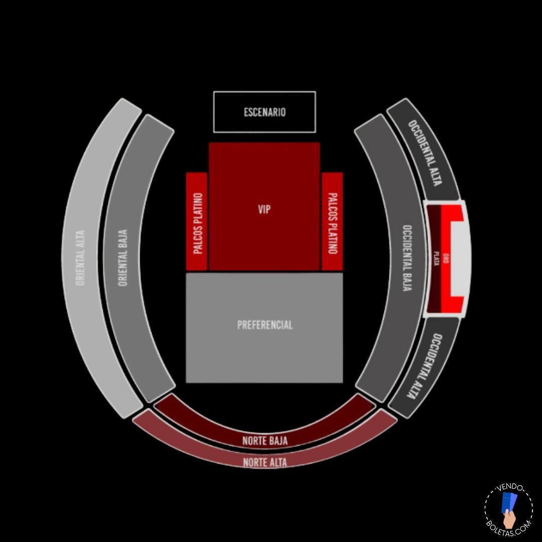 ARCANGEL EN MEDELLÍN, ESTADIO ATANASIO GIRARDOT