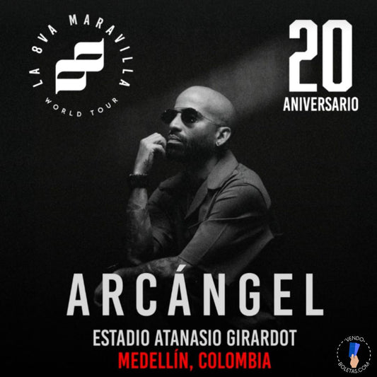 ARCANGEL EN MEDELLÍN, ESTADIO ATANASIO GIRARDOT