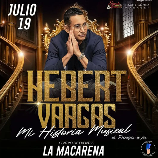 MI HISTORIA MUSICAL, HEBERT VARGAS EN LA MACARENA