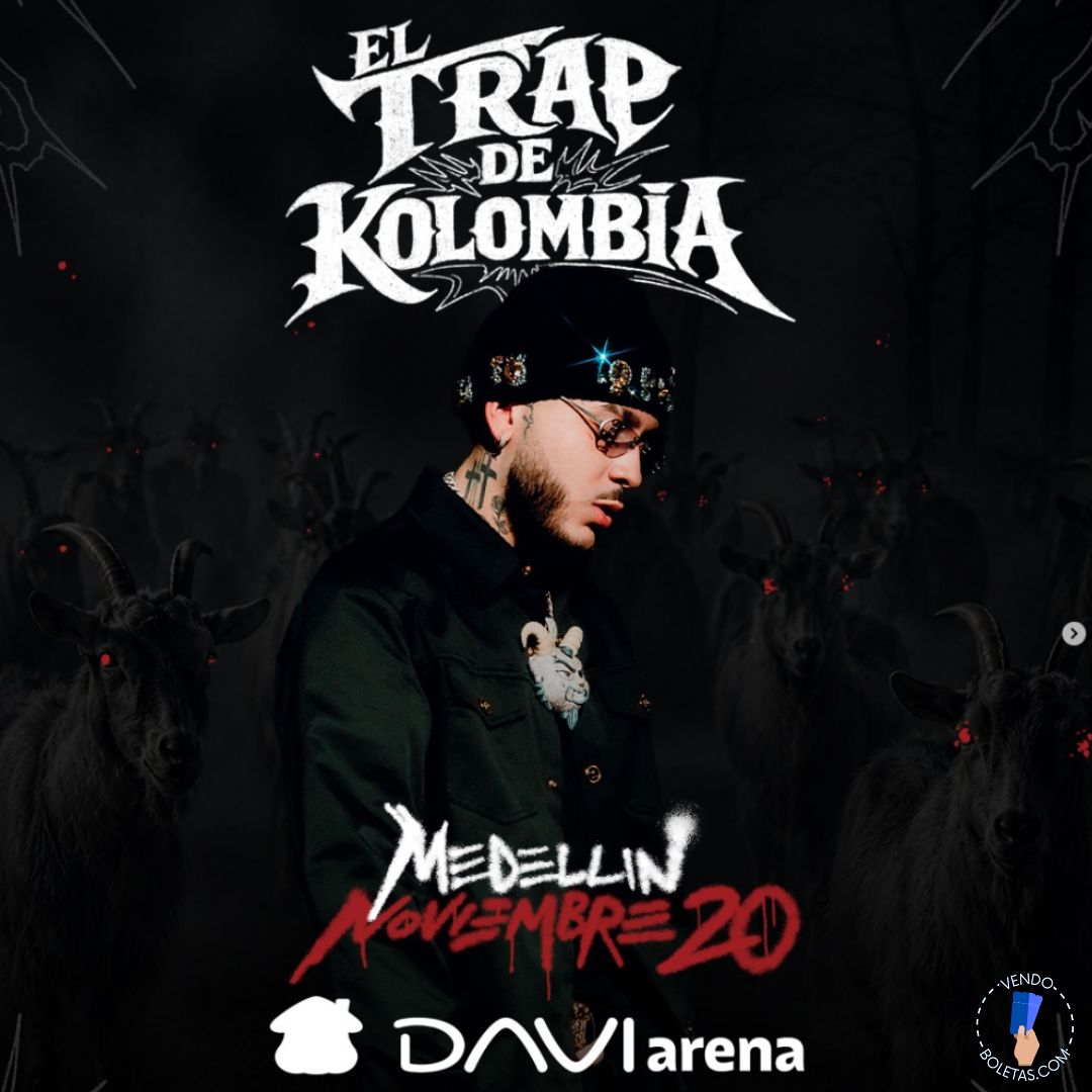 KRIS R, EL TRAP DE KOLOMBIA, EN EL DAVIARENA