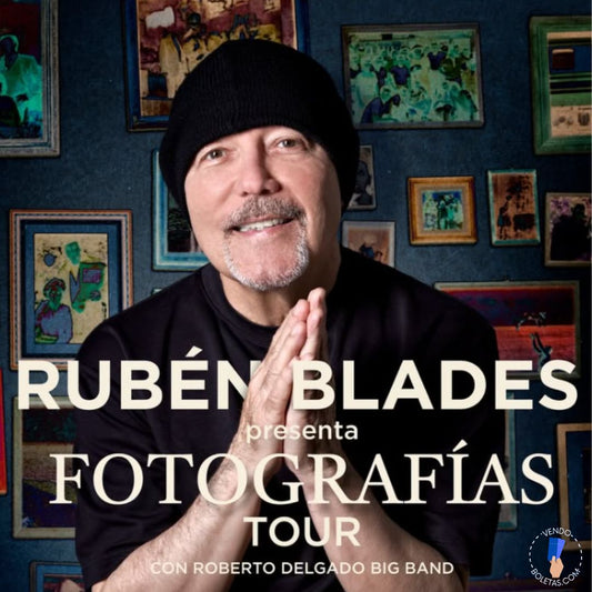 RUBÉN BLADES, FOTOGRAFIAS TOUR, EN EL DAVIARENA