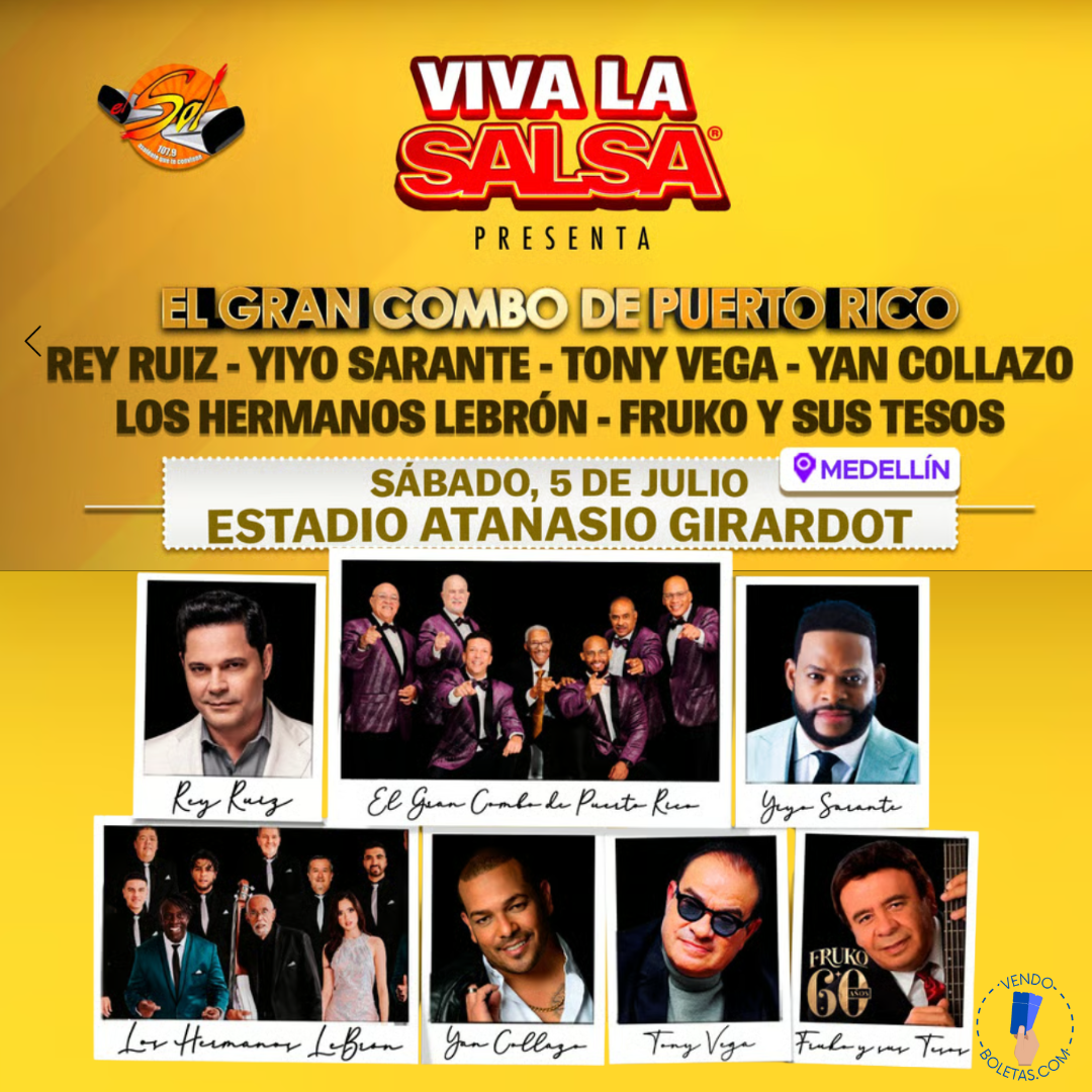 VIVA LA SALSA, EN MEDELLÍN